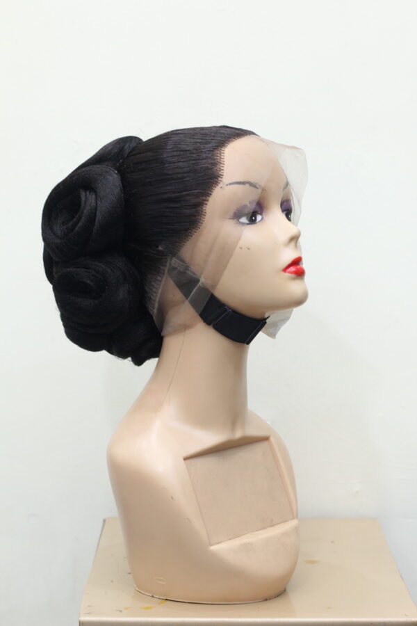 Low-bow Rose Wig